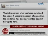 24Oras: Dating FG Mike Arroyo, dismayado sa paninisi ni PNoy sa nakaraang administrasyon