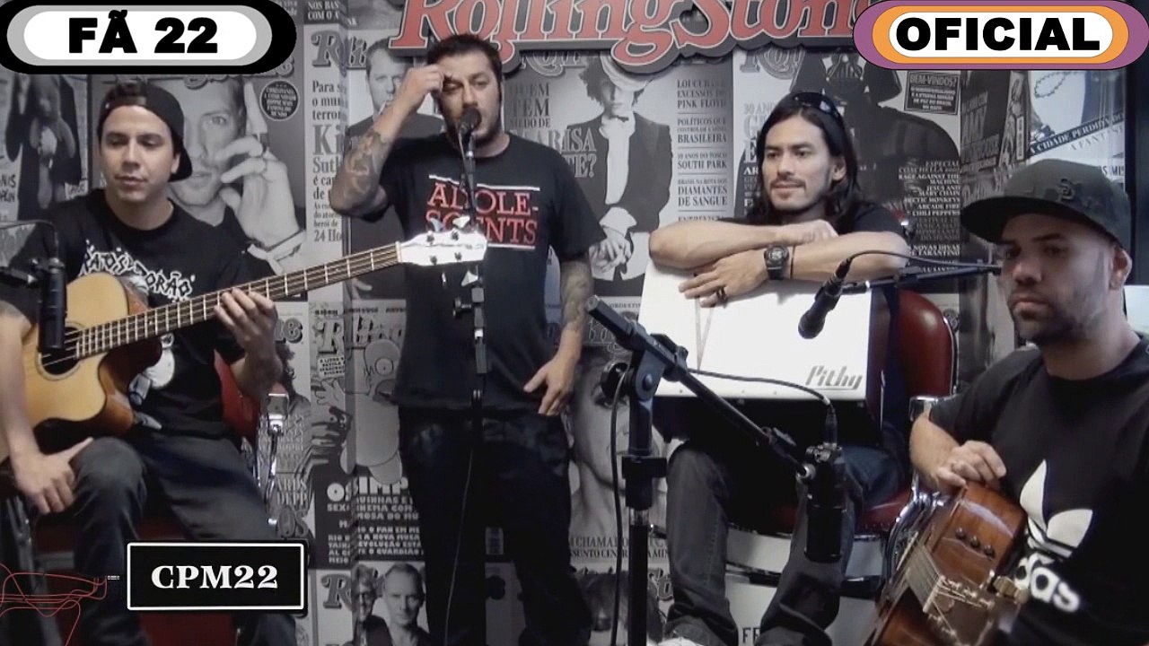 CPM22- um minuto para o fim do mundo (Estúdio RS 28)