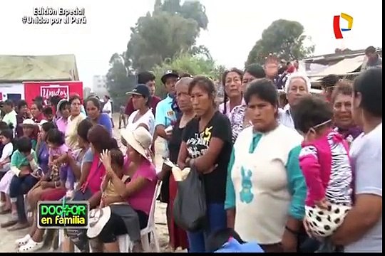 Doctor en Familia: cientos de pobladores de Carapongo reciben atención médica