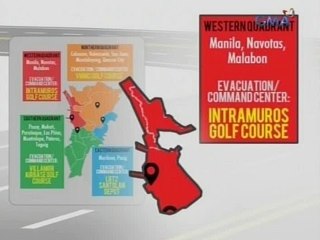 UB: Intramuros golf course, itinalagang command center at evacuation center