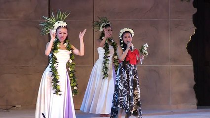ポリネシアングランドステージ「BIG MAHALO」〜マイスイートガーデニアレイ〜フラガール