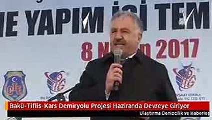 Bakü-Tiflis-Kars Demiryolu Projesi Haziranda Devreye Giriyor