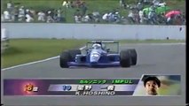 Formula Nippon Fuji Rd 7 Hoshino spins again Funny japanese commentary