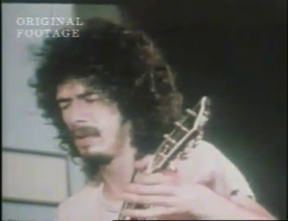 CARLOS SANTANA & Black Magic Woman __ BLACK & WHITE -- MYRON