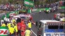 V8 Supercars Bathurst 2014 Practice huge crash Lowndes Luff