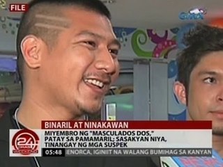 24Oras: Miyembro ng "Masculados Dos," patay sa pamamaril