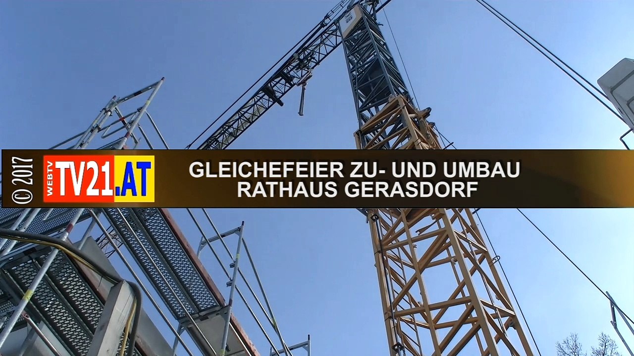 GLEICHEFEIER ZU UND UMBAU RATHAUS GERASDORF