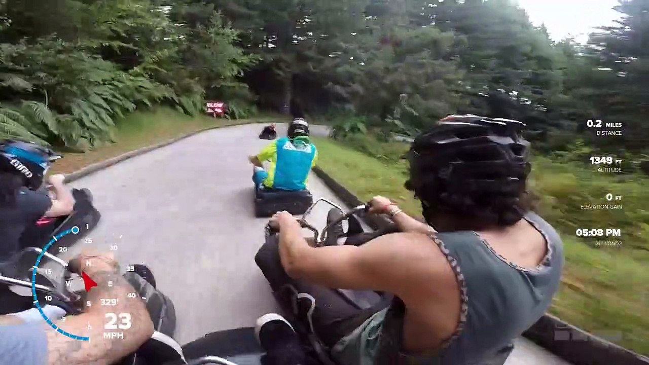THE STREET LUGE