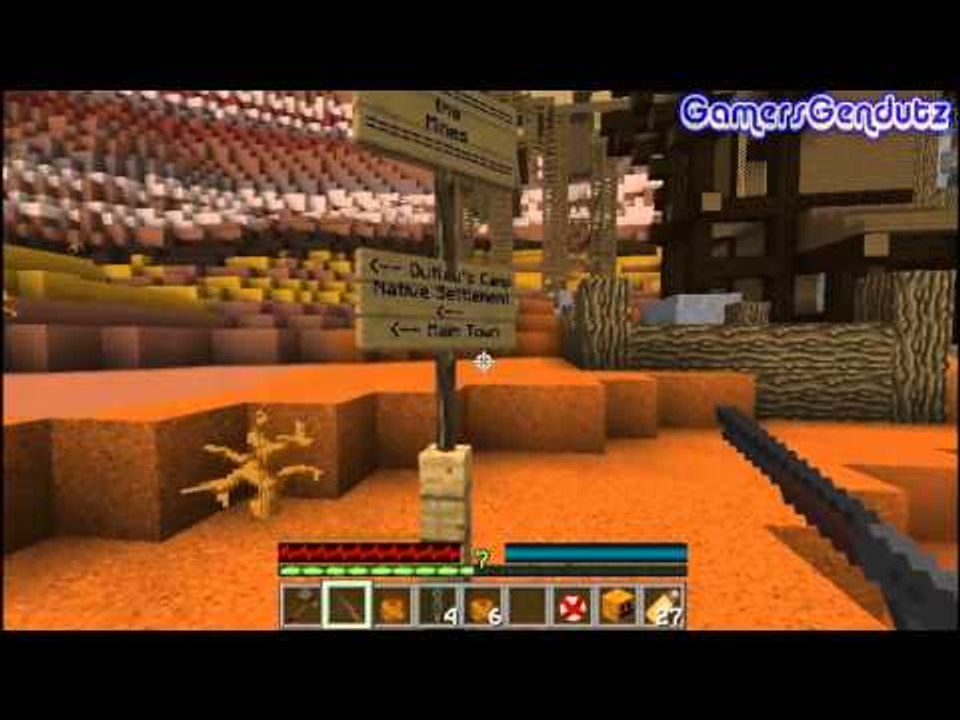 Native Village & Mines! | Minecraft Custom Map "Wild West Warrior" - part 6