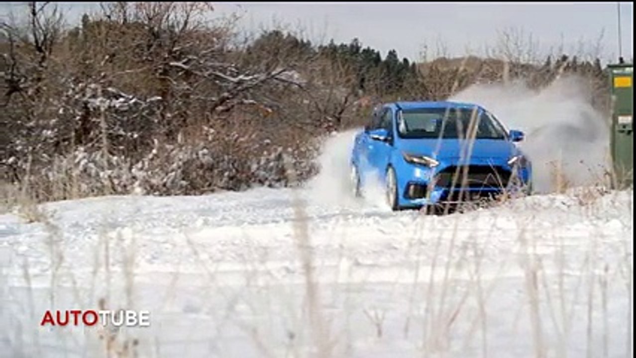 2016 Ford Focus RS - destroy winter with optional snow tires