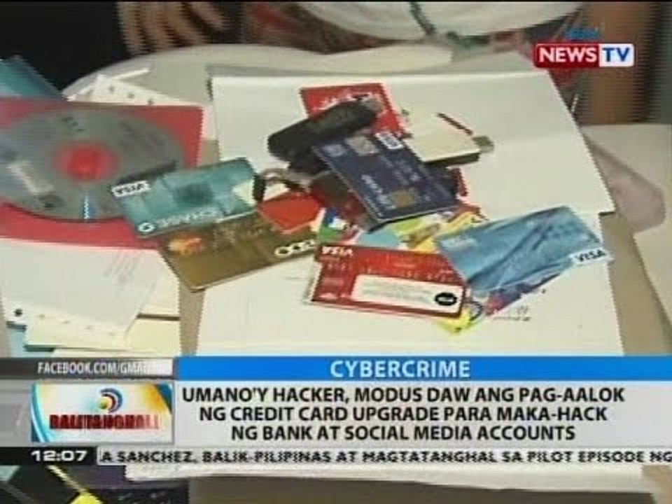 BT: Umano'y hacker, modus daw ang pag-aalok ng credit card upgrade