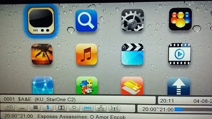 DONGLE X1 ABRINDO  NO AZBOX BRAVISSIMO ORIGINAL