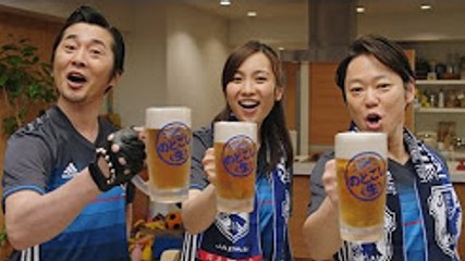 【阿部サダヲ CM】のどごし ＜生＞　「サッカー応援」篇 30秒