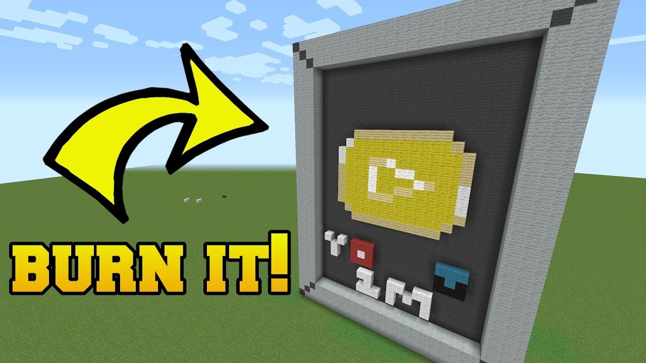 PopularMMOs Minecraft: IS THAT THE DIAMOND PLAY BUTTON?!? BURN IT!!!