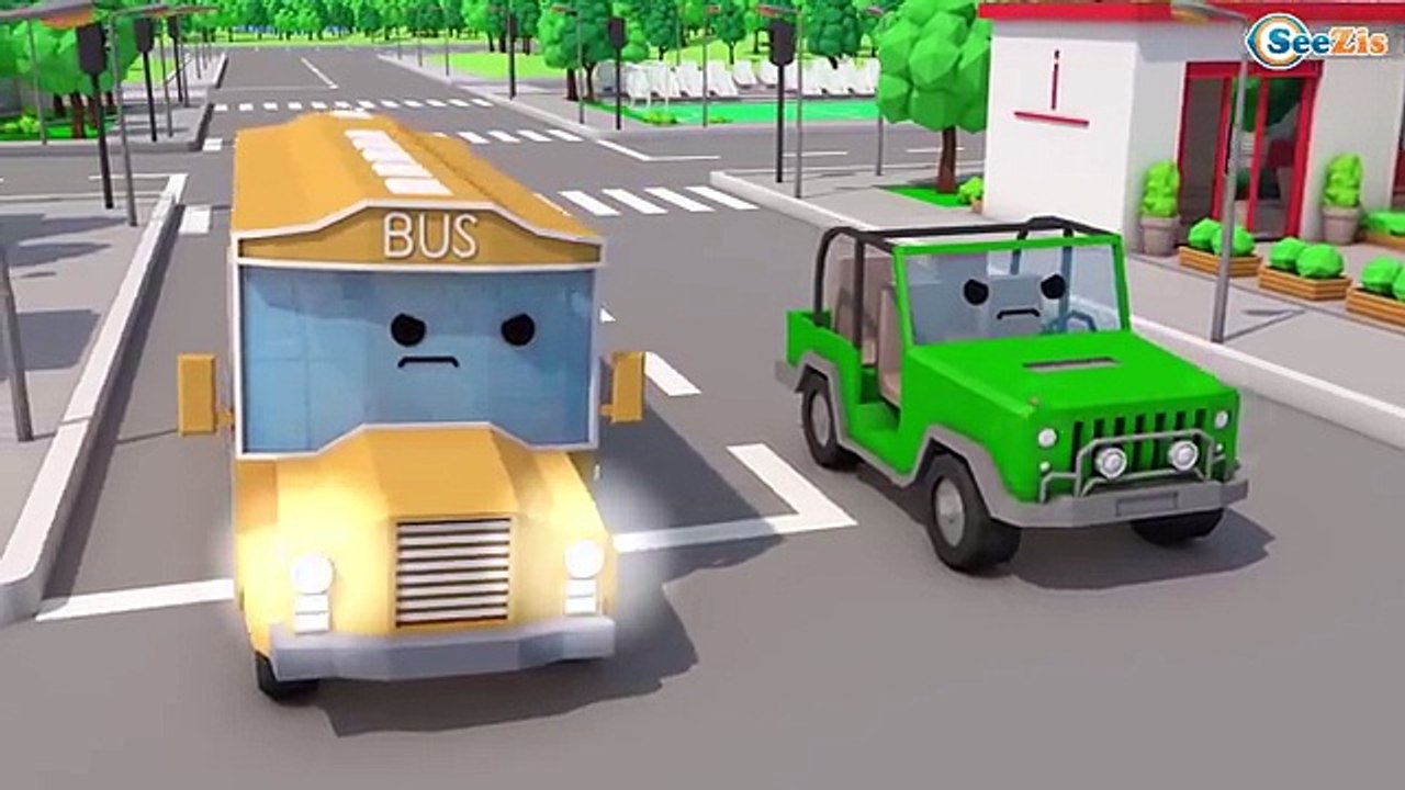 Catching Bad Cars the Race Car - The Police Car on the Road _ Police Chase Videos For Children