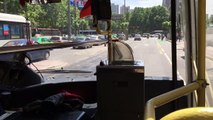 中国西安のバスが雑すぎる動画。^_^