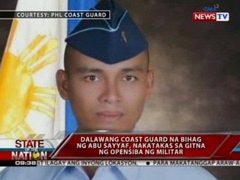 SONA: Dalawang Coast Guard na bihag ng Abu Sayyaf, nakatakas sa gitna ng opensiba ng militar