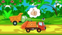 The Dump Truck Adventures with Diggers - Cartoons for Children - Cars & Trucks for Kids