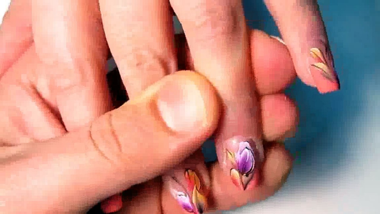 5 different nail art design