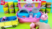 peppa pig carry case pizza play doh shop toy peppa pig toys mini pizzeria