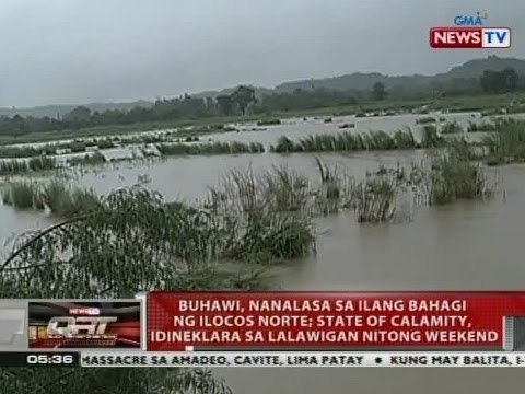 QRT: Buhawi, nanalasa sa ilang bahagi ng Ilocos Norte