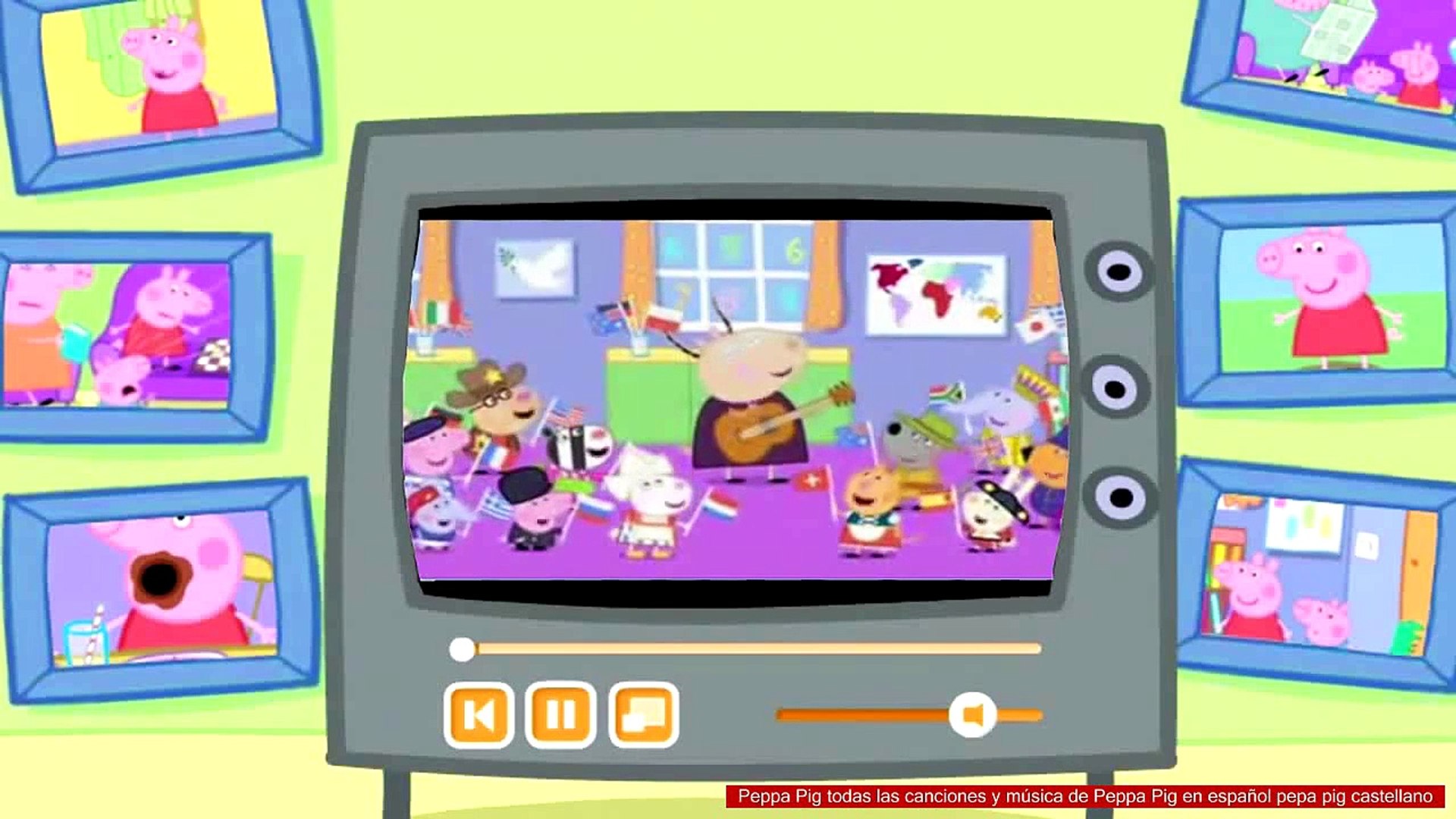 Peppa Pig todas las canciones y música de Peppa Pig en español pepa pig  castellano - video Dailymotion