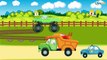 Vehículos de Construcción Para Niños - Camión y Grúa - Сaricaturas de coches - Carritos para niños