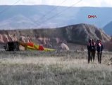 Nevşehir Kapadokya 'da balon kazası; 1ölü, 20 yaralı