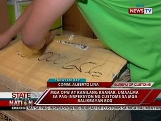 Panayam kay BOC Comm. Lina kaugnay ng pagbawi ng gobyerno sa random physical inspections