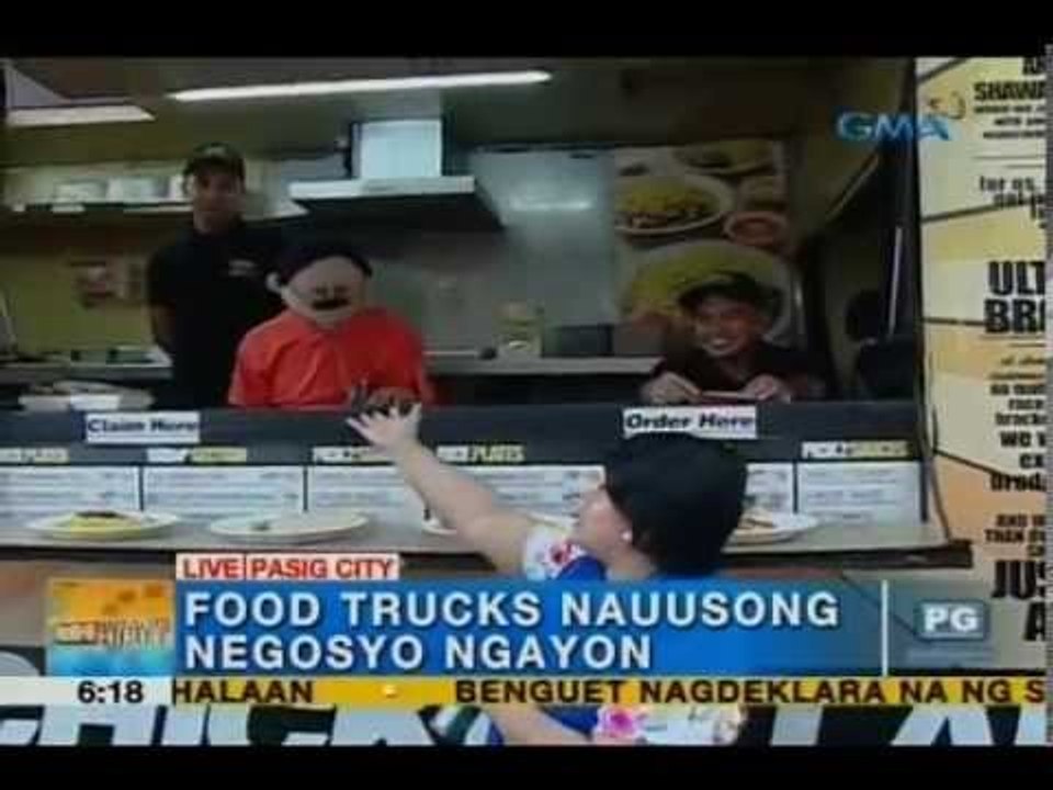 Kuya Tonipet, Love Añover and Arn-Arn try different food trucks in Pasig | Unang Hirit