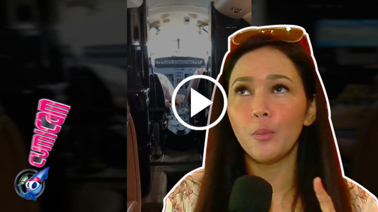 Ke Bangkok Bareng Anak, Maia Naik Jet Privat - Cumicam 09 April 2017
