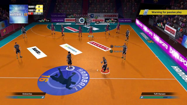 Handball 16 | F.C. Barcelona Lassa Vs. THW Kiel | Full Match Gameplay, Final Score 2-1