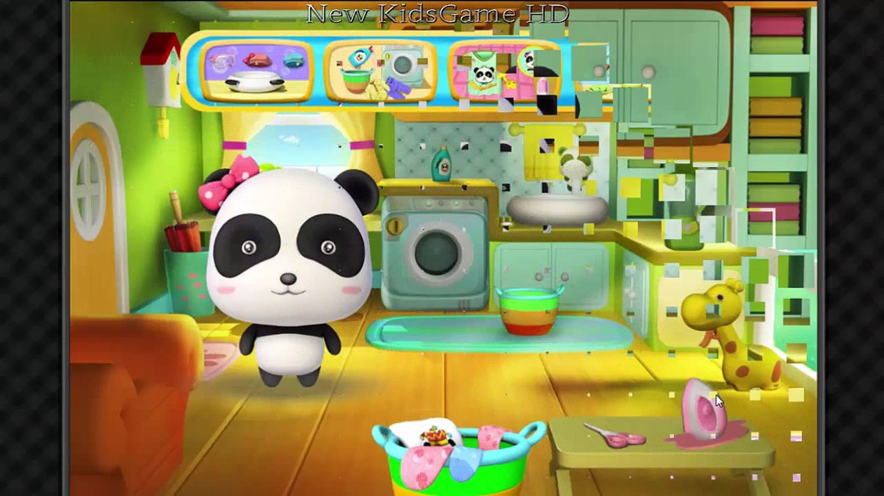 Baby Panda Cleaning Fun - Baby Panda Vidieo Games - NEW Baby Panda Games 2016
