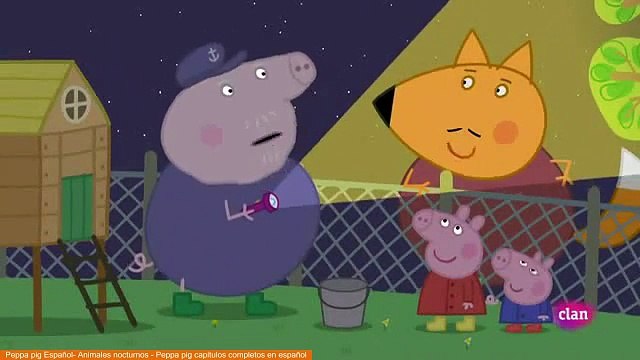 Peppa pig Español- Animales nocturnos - Peppa pig capítulos completos en español