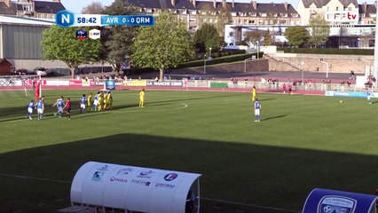 Coup franc énorme  !!!