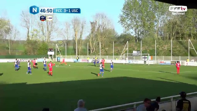 But de Charly Dutournier à la reprise