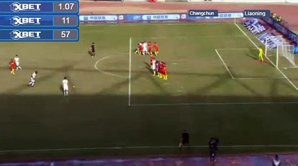 1-1 Assani Lukimya  Goal HD - Changchun Yatai - Liaoning Shenyang Kaixin  09.04.2017