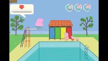 Peppa Pig En Español Dibujos animado Peppa la Cerdita mundo piscina video juego Peppa Pig HD