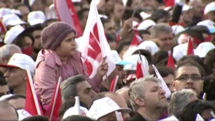 Erdoğan Yenikapı'da Konuştu 4