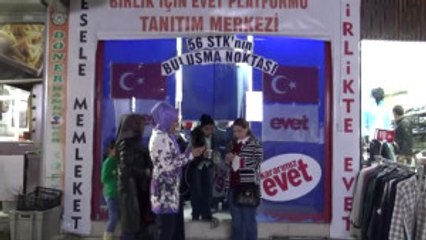 Siirt'te Kadınlardan "Evet" Için Nöbet