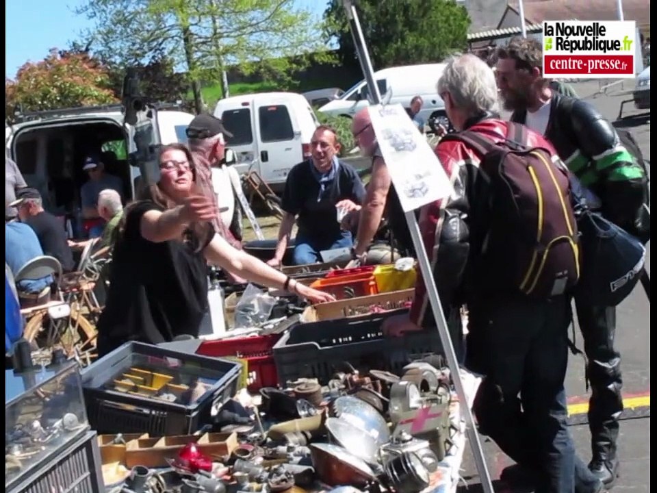 VIDEO. Châtellerault: bourse de pièces auto et moto au Chillou