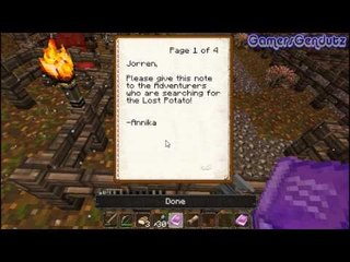 Simbol Aneh! :D | Minecraft Custom Map "The Lost Potato Ch. 3" - part 5