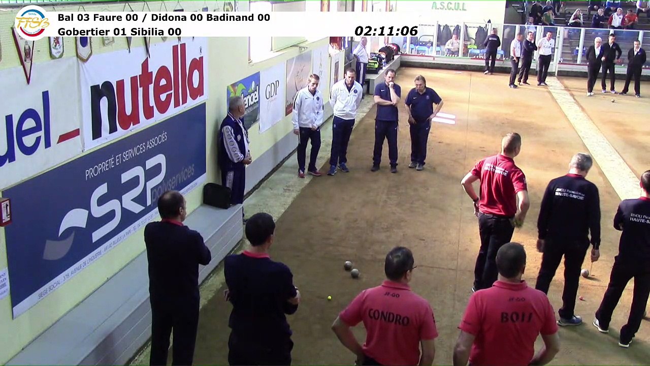 Premières parties de poules,  dixième étape du Trophée Super 16, Sport Boules, Lyon Sport Métropole 2017