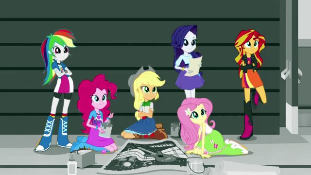 Kids My Little Pony EQUESTRIA GIRLS RAINBOW ROCKS Coloring Book Pages Episode 2 mlp games Awesome