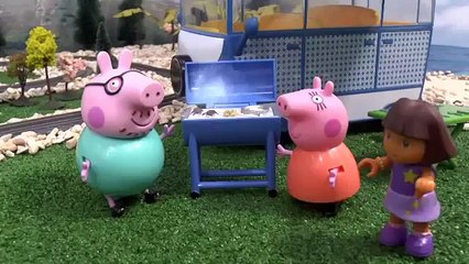 Tải video: Peppa Pig Play Doh Thomas and Friends Dora Toys Story Naughty George Toy Rescue Kids Play-Doh Pepa