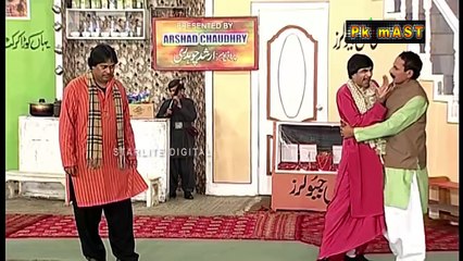 Best Of Sajan Abbas and Tariq Teddy New Stage Drama Comedy Clip