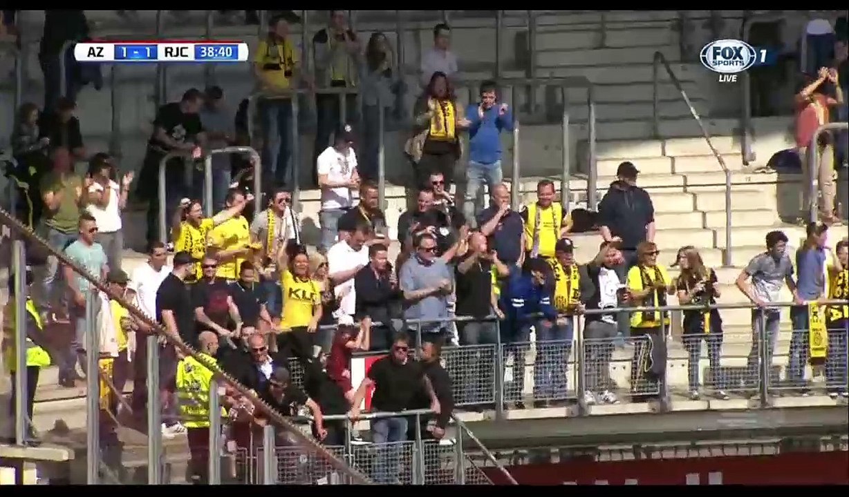 Daryl Werker Goal HD - AZ Alkmaar 1-1 Roda - 09.04.2017