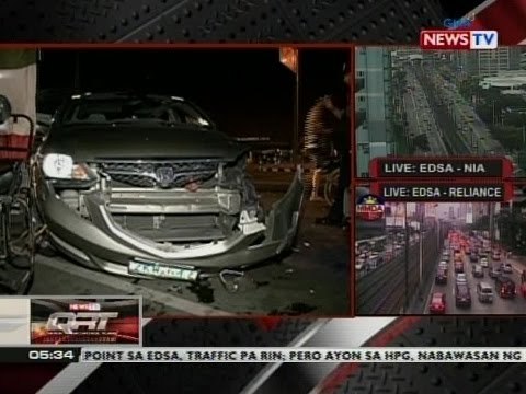 QRT: Bagong biling kotse, nabangga ng jeep