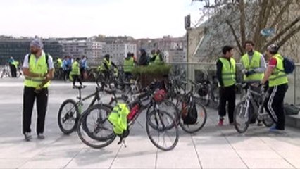 Kalp Sağlığına Dikkat Çekmek İçin Pedal Çevirdiler