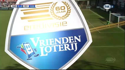 2-0 Bram van Polen Goal PEC Zwolle 2-0 Feyenoord - 09.04.2017